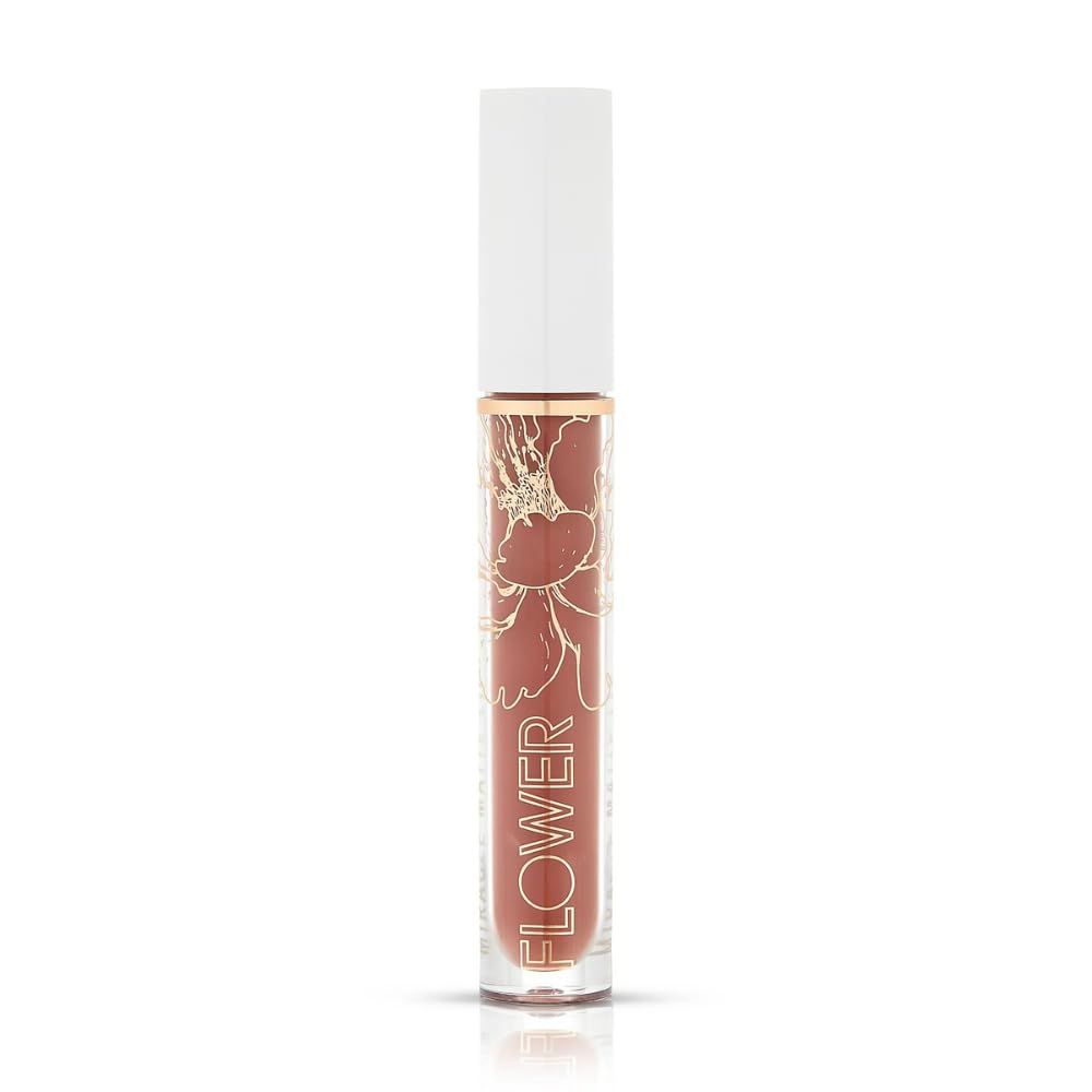 Flower Beauty Miracle Matte Liquid Lip Color - Vividly Bold &amp; Creaseless Matte Liquid Lipstick, Comfortable All Day High Impact Makeup Color (Rosewood)