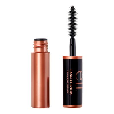 e.l.f. Lash It Loud Mascara Mini, Volumizing &amp; Intensely Pigmented Formula For Fuller &amp; Bolder Lashes, Adds Dimension, Vegan &amp; Cruelty-Free, Black