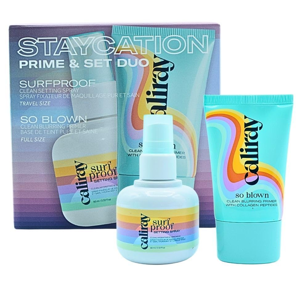 caliray Staycation Primer  Setting Spray Set