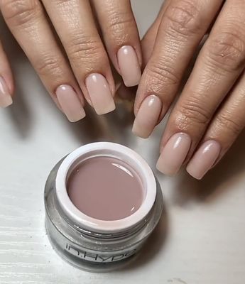 IN.HYPE UVLED Camouflage Builder Gel for Nail ExtensionStrengthening (Cool Nude #32)