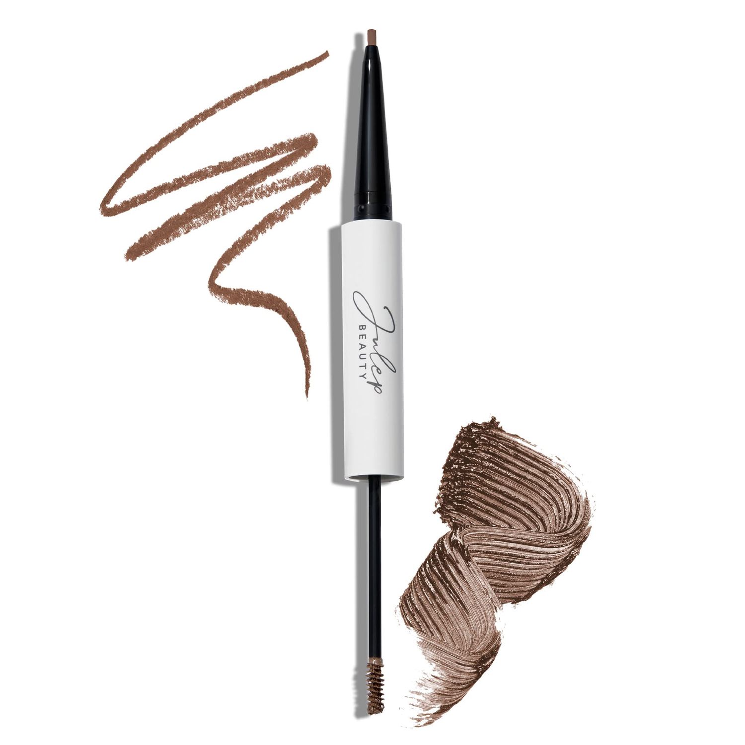 Julep Brow 101 Sculpting Pencil &amp; Tinted Brow Gel Set - Dual-Ended Eyebrow Tool with Brush and Precision Tip - Long-Lasting, Waterproof Formula for Perfectly Defined and Tinted Brows -Medium Brown