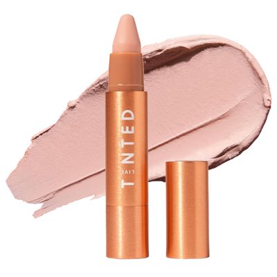 Live Tinted Huestick All-over Color Corrector for Brighter, Balanced Skin, Works on Lips, Cheeks, And Eyes, Vitamins CE Soothes, Heals & Nourishes Damaged Skin - Aura 3g 0.1oz