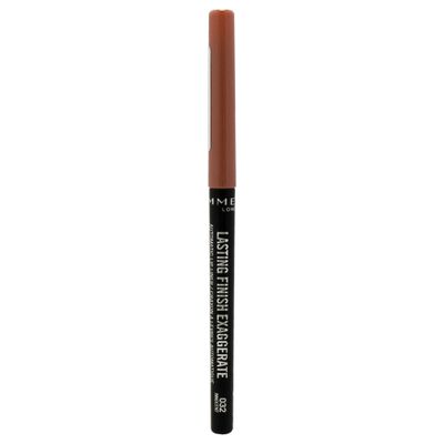 Rimmel Lasting Finish Exaggerate Automatic Lip Liner - Rich, Smooth Formula for Long Lasting Lip Looks - 32 Innocent, .01oz