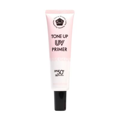 HANAJIRUSHI Tone Up UV Primer | Makeup Base,Pink Glow,1.2 fl oz, SPF 50