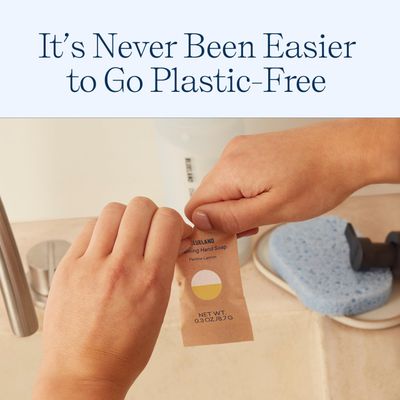 BLUELAND Foaming Hand Soap Tablet Refills - 4 Pack | Eco Friendly Products &amp; Cleaning Supplies | Variety Pack Scents | Makes 4 x 9 Fl oz bottles (36 Fl oz total)