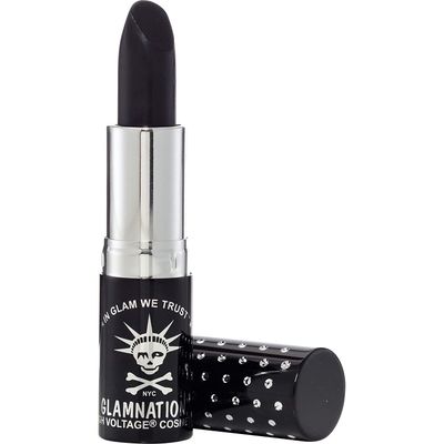 MANIC PANIC Raven Lethal Lipstick Creamtones - Creamy Semi Matte Lipstick for Black Lip Color - Cruelty-Free Moisturizing Lipstick for Soft Lips (.35oz)