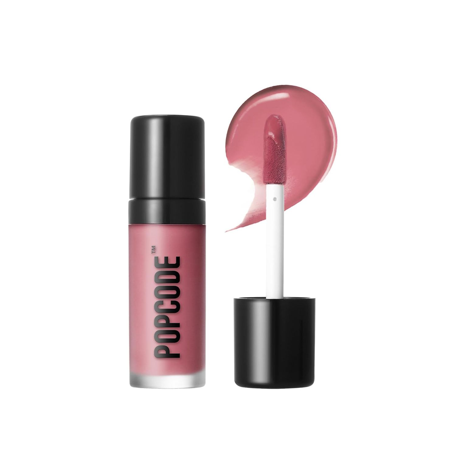 BIG VOLUME (0.43oz) Lightweight Purple Mauve Liquid Blush for Cheeks with a Blendable &amp; Buildable Cream Finish, Cheek Tint with Wand Applicator, Infused with Hyaluronic Acid &amp; Squalane, Nude Mauve