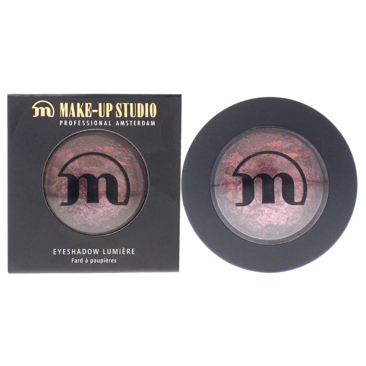 Make-Up Studio Professional Amsterdam Eyeshadow Lumiere - Warm Undertone - Long-Lasting Shine - Highly Pigmented - Can Be Used Wet Or Dry - Available In Refill Packaging - Red Sparkler - 0.06 Oz