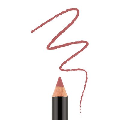 BODYOGRAPHYCream Lip Pencil (Heatherberry) Rose Nude Waterproof &amp; Pigment-Rich Salon Makeup w Coconut Oil, Vitamin E | Gluten-Free, Cruelty-Free, Paraben-Free