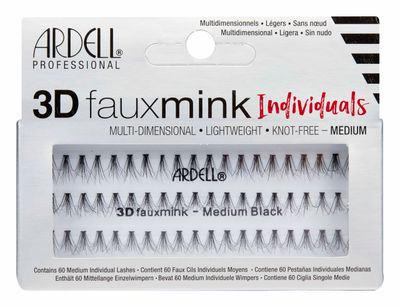 Ardell Lash 3D FX MK Individual, Medium, 4-Pack
