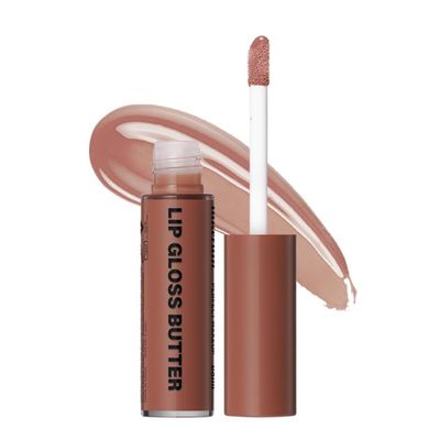 MAEPEOR Butter Lip Gloss 13 Colors Moisturizing Non-Sticky Lip Gloss Butter Natural Hydrating Long Lasting Lip Oil Gloss (Color 08)