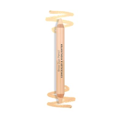 Billion Dollar Brows Duo Brow Highlighter &amp; Concealer Pencil for Lifting and Highlighting Eyebrows