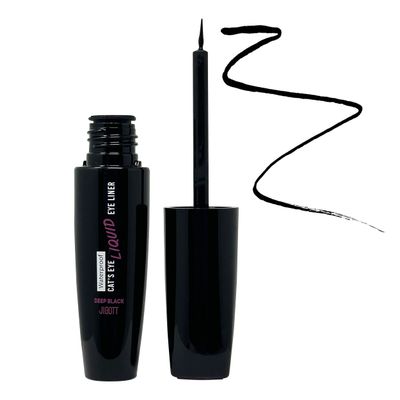 Jigott - Cats Eye Waterproof Liquid Eyeliner (Deep Black), 0.31 OZ9g