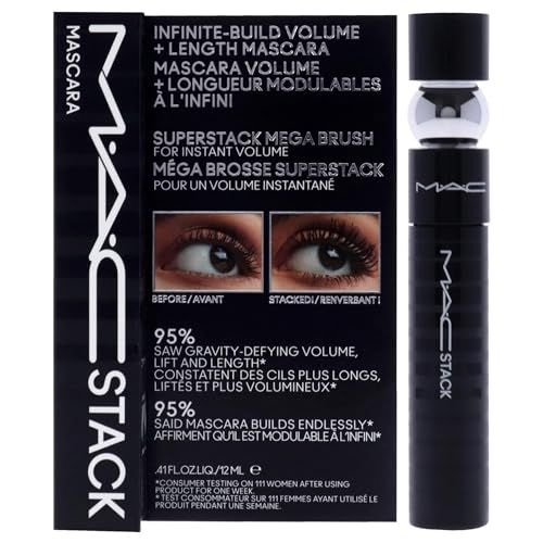MAC MAC Stack Mascara Superstack Macro Brush Mascara Women 0.41 oz