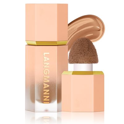 URQT Highly Pigmented Liquid Contour - Built-in Sponge Tip Sculpted Complexion Wand Contour Long Lasting Natural Buildable Highlighters Contour Contouring Bronzer (ContourBlushHighlighter)