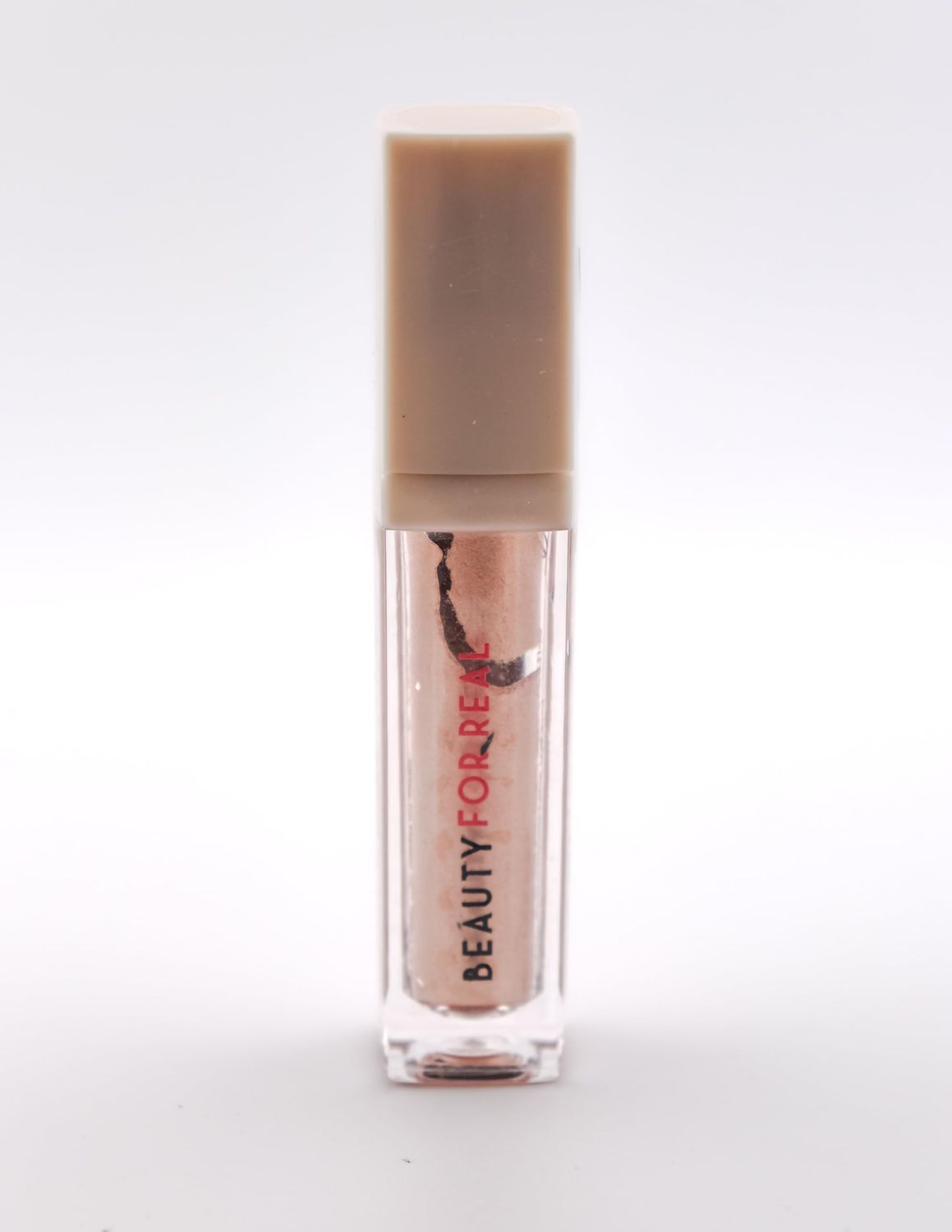 Beauty For Real Level Up Multi-Dimensional Liquid Eyeshadow, Moondance - Pearlized, Glistening Beige - Creaseless, Long-Wear Formula - Cruelty Free &amp; Paraben Free - 0.135 fl oz