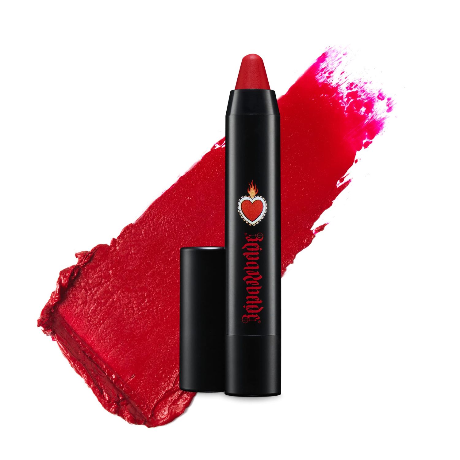 REINA REBELDE Brava Bold Lip Color Stick High Pigmentation Red LipstickMoisturizing Full-Coverage with Satin FinishHigh Density &amp; Highly PigmentedVegan &amp; Cruelty, Paraben, Phthalate-Free