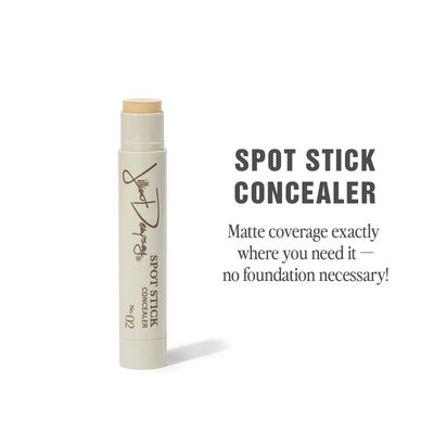Jillian Dempsey Spot Stick Concealer | Easy Blending Matte Concealer for Blemishes & Uneven Skin Tones | Shade No. 02 Fair with Yellow Undertones
