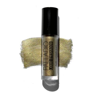 Palladio Liquid Eyeshadow, creamy shimmery formula that instantly adheres to the eyelid with flexible applicator wand for over 8 hours of smudge and crease-proof wear (Jade)