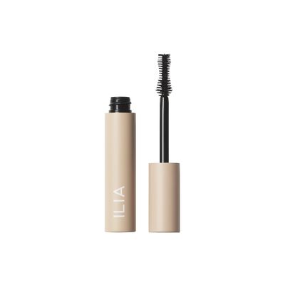 ILIA - Fullest Volumizing Mascara | Non-Toxic, Vegan, Cruelty-Free, Smudge  Flake-Free, Safe For Sensitive Eyes, For Fuller, Thicker, &amp; Healthier Lashes (Full Size, 0.32 fl oz | 9.5 ml)