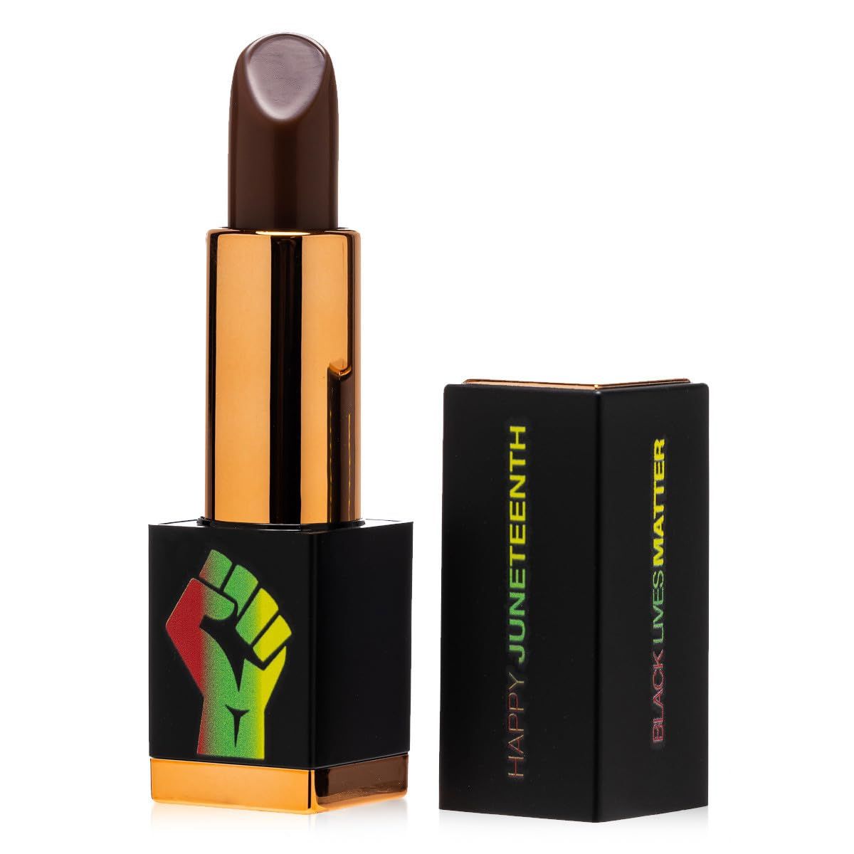 Kandi Koated Commemorative Juneteenth Lipstick - Special Edition Creamy Matte Lipstick Kandi Burruss | Creamy Texture, Rich Color, Paraben-Free, Cruelty-Free | Luxury Packaging | Beauty &amp; Makeup