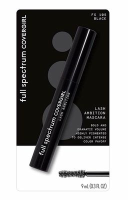 COVERGIRL Full Spectrum Lash Ambition Mascara, Black, 0.3 Fluid Ounce