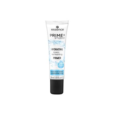prime studio hydrating  skin refreshing primer #fffff  clear  crulety-free, vegan, gluten-free, paraben-free