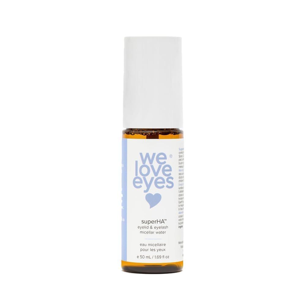 We Love Eyes - superHA Eyelid &amp; Eyelash Micellar Water - Remove eye makeup with lush, supportive micelles in a sodium hyaluronic base, oil free