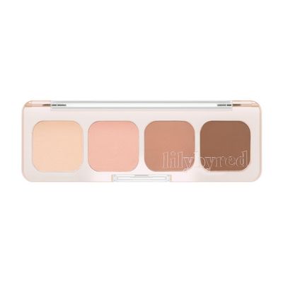 Lilybyred Mood It Palette (2024 Renewal) - 4-Shade Eyeshadow Palette, Natural &amp; Blendable Shades for All Skin Tones, Travel-Friendly, K-Beauty (03_Neutral it)