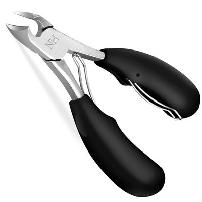 New Huing Podiatrist Toenail Clippers, Professional Thick &amp; Ingrown Toe Nail Clippers for Men &amp; Seniors,Pedicure Clippers Toenail Cutters, Super Sharp Curved Blade Grooming Tool