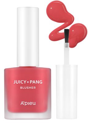 A&#39;PIEU JUICY-PANG WATER BLUSHER (RD01 - Popping Cherry) Korean Liquid Blush For Cheeks K Beauty Makeup