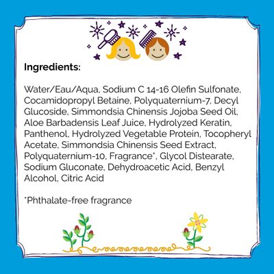 Fairy Tales Tangle Tamer Detangling Shampoo for Kids - Ultra Moisturizing and Anti Frizz Protection - Paraben Free, Sulfate Free - 12 Oz