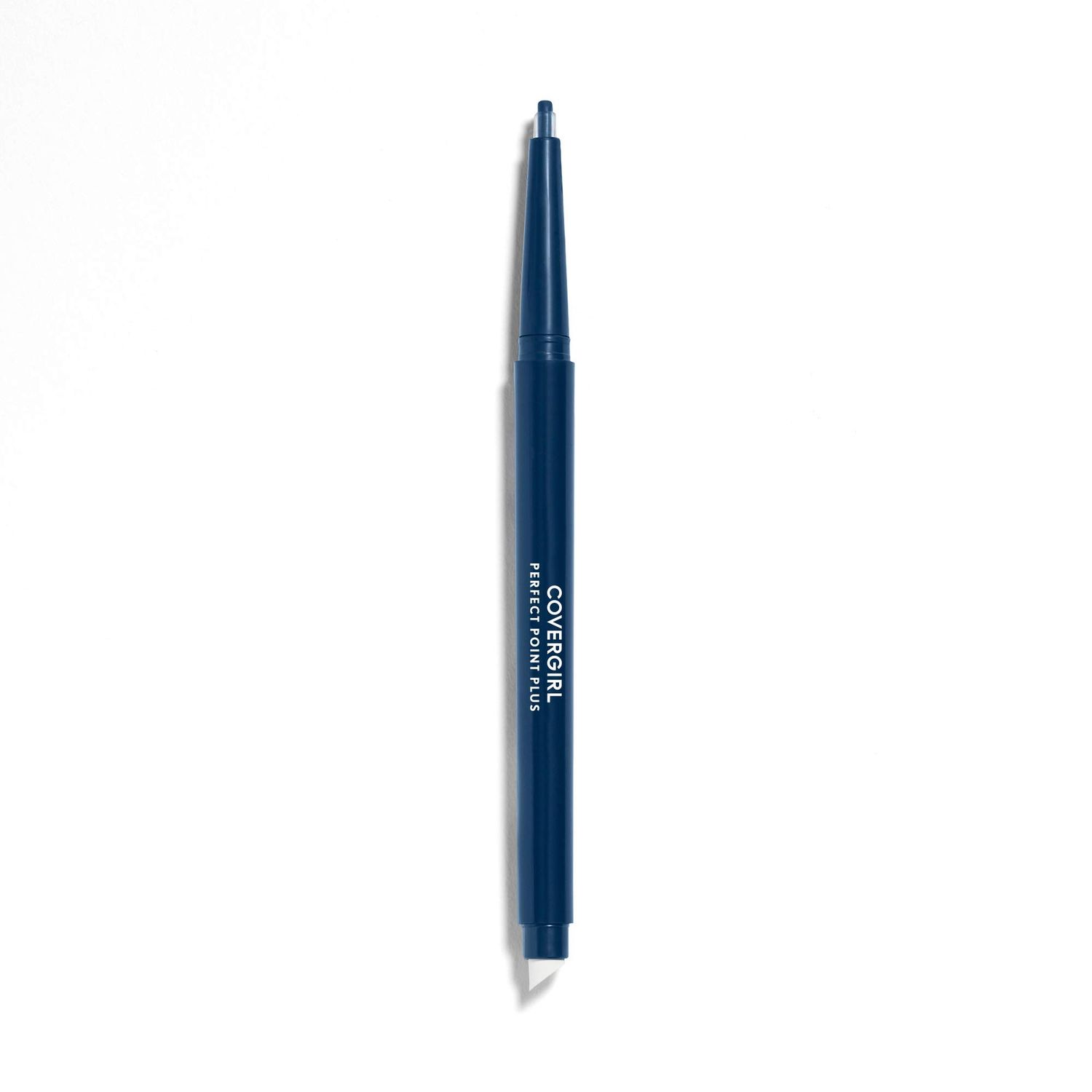 CoverGirl Perfect Point Plus Eyeliner Pencil, Midnight Blue, Long-Lasting, Versatile Navy Eyeliner, Soft Smudging Tip, No Sharpening Needed, Pack of 1