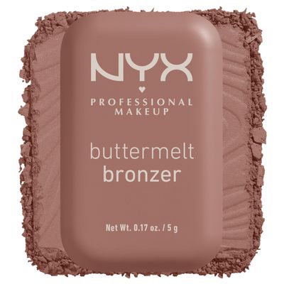 NYX PROFESSIONAL MAKEUP Matte Buttermelt Bronzer, Longwear Face Makeup with Up to 12 Hours of Wear, Vegan Formula - All Butta&#39;d Up