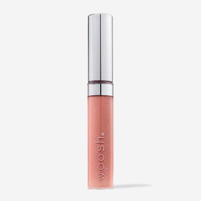 Woosh Beauty, Spin-On Lip Gloss, Hydrating Hyaluronic Acid &amp; Shea Butter, No Fine Lines, Shine Finish, Vegan &amp; Cruelty-Free - Veil