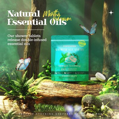 Shower Steamers Aromatherapy 16 Pack, Birthday Gifts for Women, Valentines Day Gifts for Her, Eucalyptus Shower Tablets Essential Oils, Self Care Gift for Mom, Men, Stress, Sinus Relief &amp; Home SPA