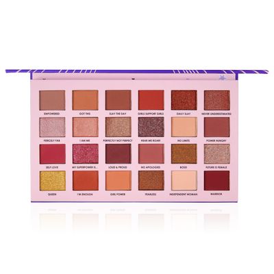 Ciat London I Am Woman Eyeshadow Palette, 24 Creamy and Highly-Pigmented Shades