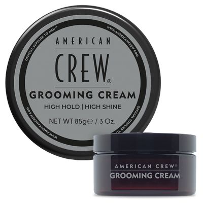 American Crew Men&#39;s Grooming Cream, Like Hair Gel with High Hold &amp; High Shine, 3 oz