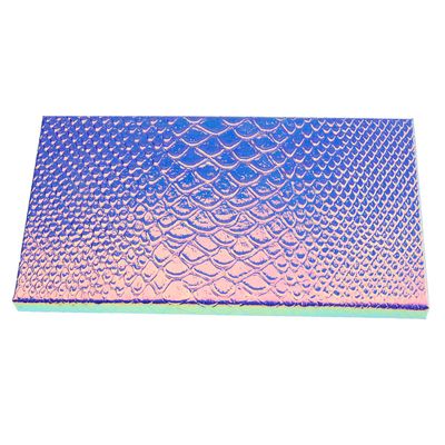 Micro Trader Large Empty Eyeshadow Makeup Box Magnetic Cosmetics Palette Fish Scale DIY Storage Tray Box Holder