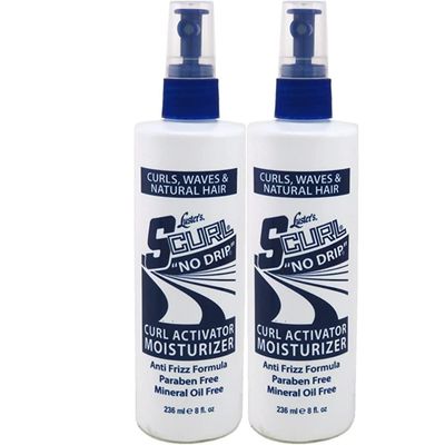 Lusters S-Curl ActivatorMoisturizer No Drip 8 Ounce (235ml) (2 Pack)