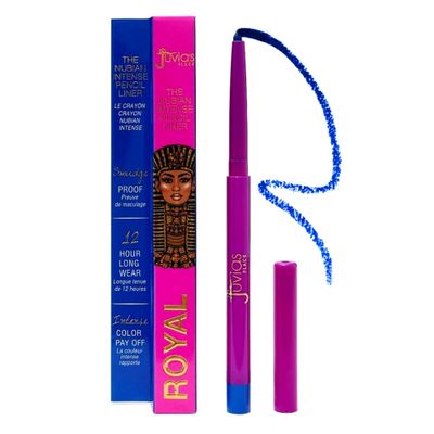 Juvia&#39;s Place Nubian Pencil Liner - Mechanical Pencil Liner, Long-lasting Pencil Liner Makeup, Blendable Makeup Pencil, Non-sticky Light &amp; Non-sticky Liner Pencil, Compact Liner Makeup (Royal)