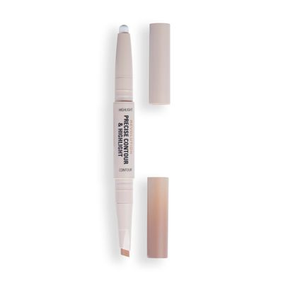 Revolution Beauty, Precise Contour &amp; Highlight Stick, All-In-One Face Makeup Product, Highly Blendable with Matte Finish, Vegan &amp; Cruelty-Free, Medium