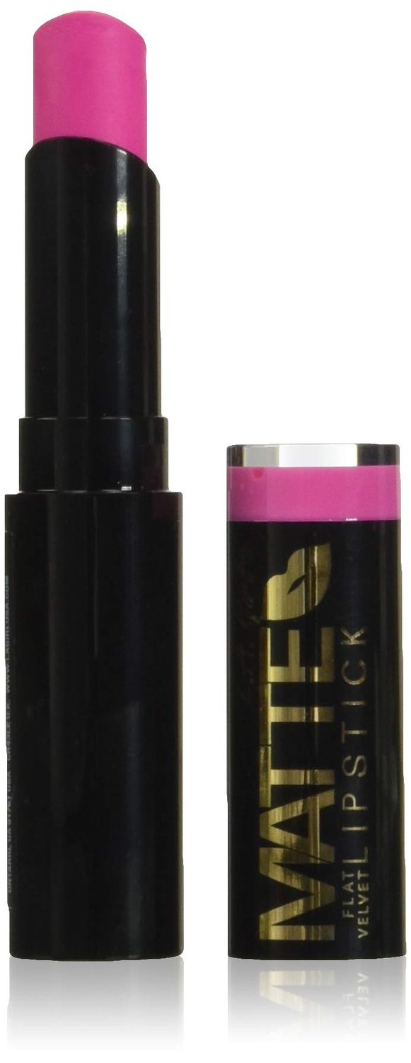 L.A. Girl Matte Flat Velvet Lipstick, Electric, 0.1 Ounce