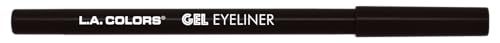 L.A. COLORS Gel Eyeliner, Black Brown CP640