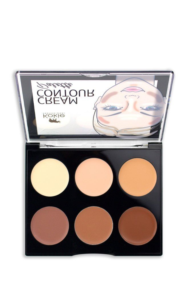 Kokie Cosmetics Cream Contour Kit, LightMedium, 0.42 Ounce