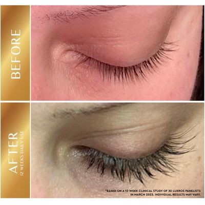 Eyelash Growth Serum 5 mL Get Thick, Strong Lashes in Just 3-4 Weeks with Our Plant-Based Eyelash Growth Serum - No Parabens - Made in USA