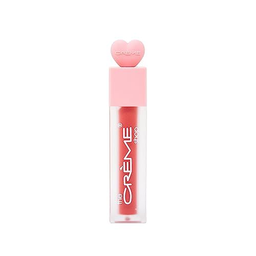 The Creme Shop&#39;s Ultra-Moisturizing, 12HR Long-Lasting Glossy Lip Stain - Sunflower Seed Oil &amp; Glycerin Infused for Soft, Hydrated Lips - TEDDY