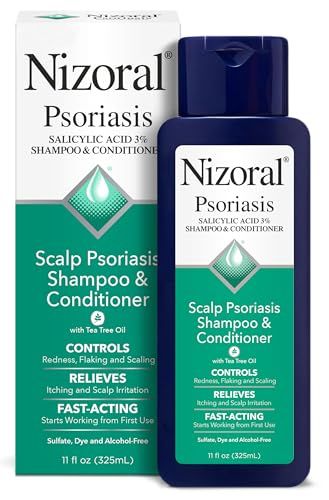 Nizoral Scalp Psoriasis Shampoo &amp; Conditioner, 11 Ounce