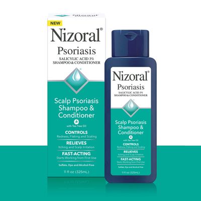 Nizoral Scalp Psoriasis Shampoo &amp; Conditioner, 11 Ounce