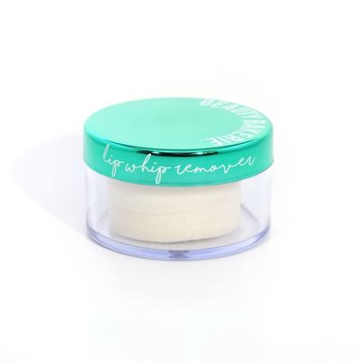 Beauty Bakerie Travel Makeup Remover Wipes for Face Waterproof Make Up, Liquid Lipstick Remover Makeup Pads for Sensitive Skin, 50 Count